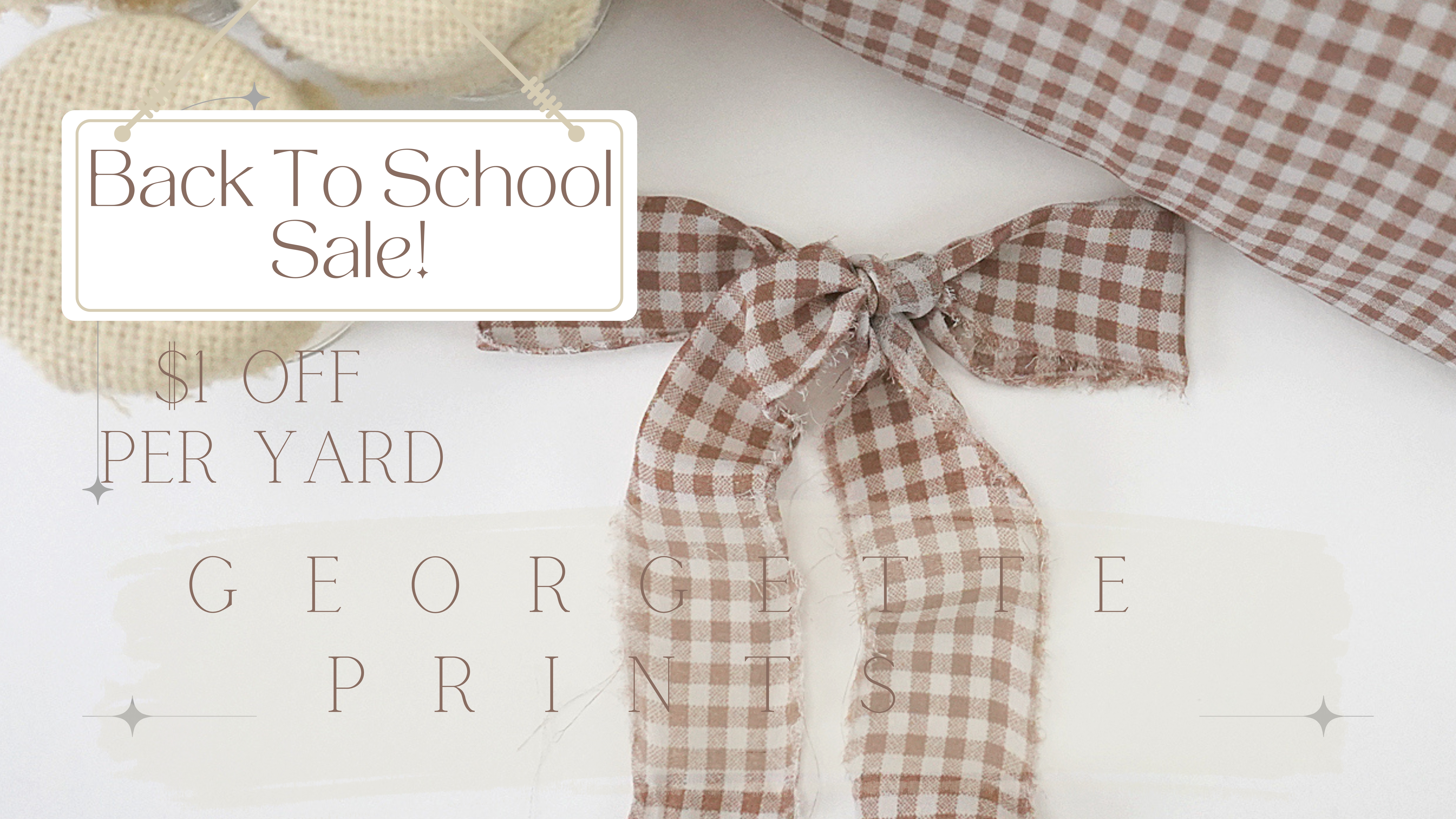 $1 off Georgette Prints